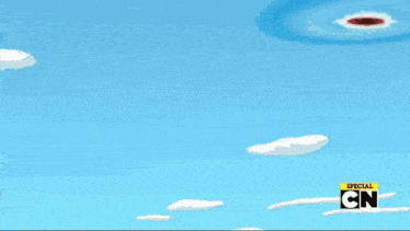 a cartoon of finn and princess bubblegum standing in a desert with a special cn cartoon network logo