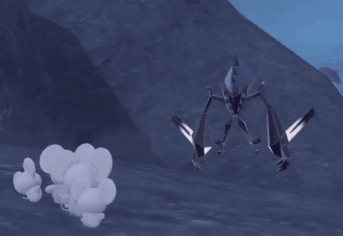 a video game character is being struck by a lightning bolt