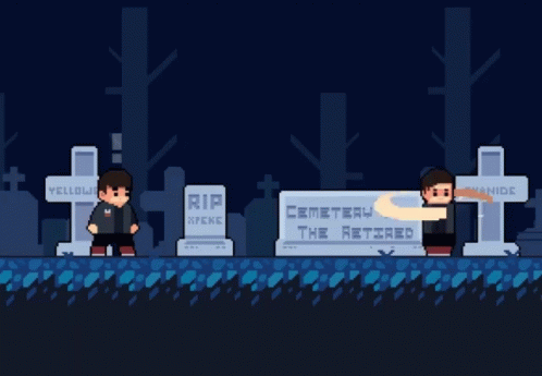 Cemetery For The Retired Rip GIF - Cemetery For The Retired Rip Fighting GIFs
