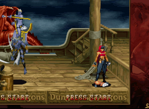 a screenshot of a video game that says start on the top left