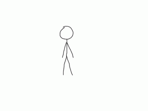 Stickman Funny GIF - Stickman Funny Standing Up School - Discover