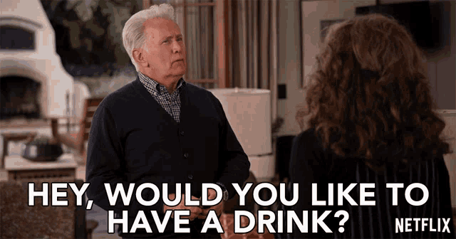 Hey Would You Like To Have A Drink Martin Sheen GIF - Hey Would You Like To Have A Drink Martin Sheen Robert Hanson GIFs
