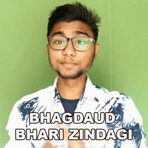 Bhagdaud Bhari Zindagi Sachin Saxena GIF - Bhagdaud Bhari Zindagi Sachin Saxena भागदौड़भरीज़िंदगी GIFs