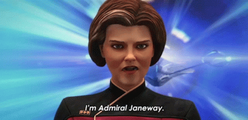 Im Admiral Janeway I Can Do This Captain Kathryn Janeway GIF - Im Admiral Janeway I Can Do This Captain Kathryn Janeway Star Trek Prodigy GIFs