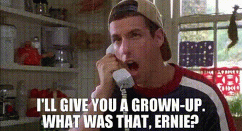 Ill Give You A Grown Up Adam Sandler GIF - Ill Give You A Grown Up Adam Sandler Billy Madison GIFs