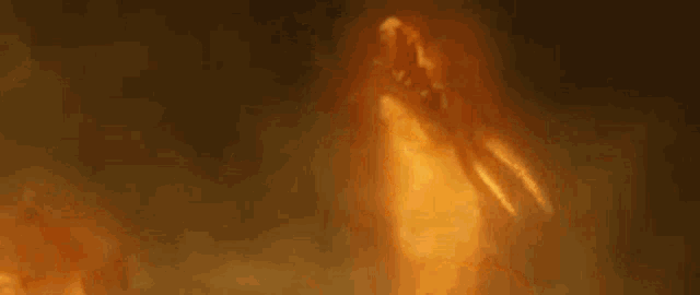 a person is flying through the air in front of a fire in the dark .