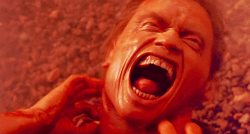The Day I Left My Bedroom, To Go To Work GIF - Total Recall Arnold GIFs