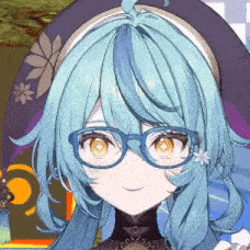a close up of a person wearing glasses and a hat