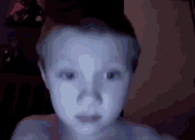 Blue Kid Vanish GIF - Blue Kid Vanish Meme GIFs
