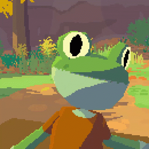 Lil Gator Game Avery GIF - Lil Gator Game Avery Frog GIFs