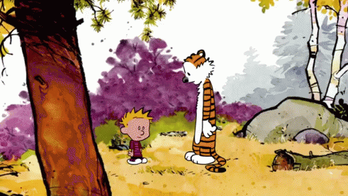 Calvin And Hobbes Dance GIF