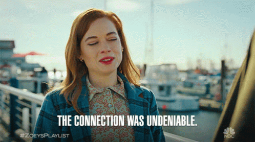 The Connection Was Undeniable Zoey GIF - The Connection Was Undeniable Zoey Jane Levy GIFs