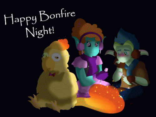 Happy Bonfire Night Friends GIF - Happy Bonfire Night Friends Guy Fawkes Day GIFs