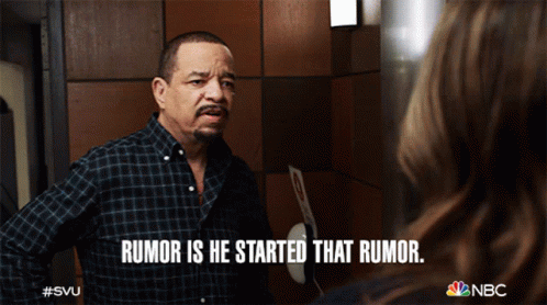 Rumor Is He Started That Rumor Odafin Tutuola GIF - Rumor Is He Started That Rumor Odafin Tutuola Law And Order Special Victims Unit GIFs
