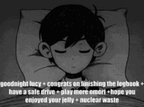 Goodnight Lucy Lucy Omori GIF - Goodnight Lucy Lucy Omori Omori Sleep GIFs
