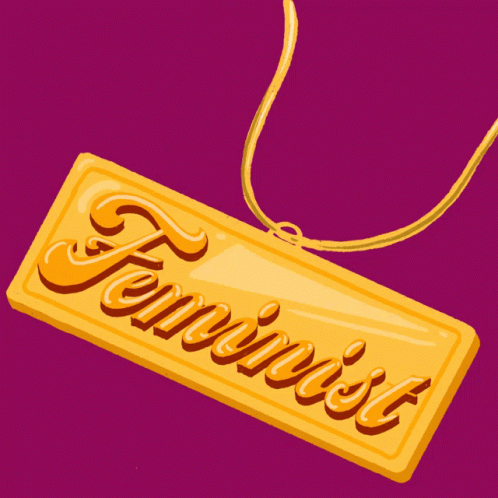 Feminist Feminist Necklace GIF - Feminist Feminist Necklace Feminism GIFs