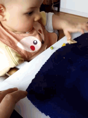 Baby Playing W Ith Food GIF - Baby Playing W Ith Food Day Before Payday GIFs