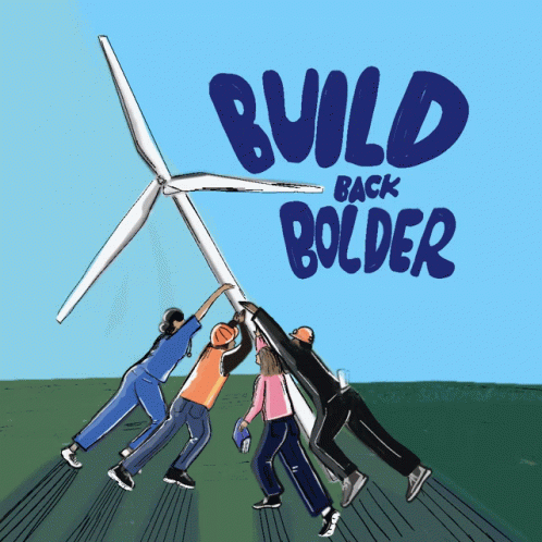 Build Back Bolder Solar Power GIF - Build Back Bolder Solar Power Wind Energy GIFs