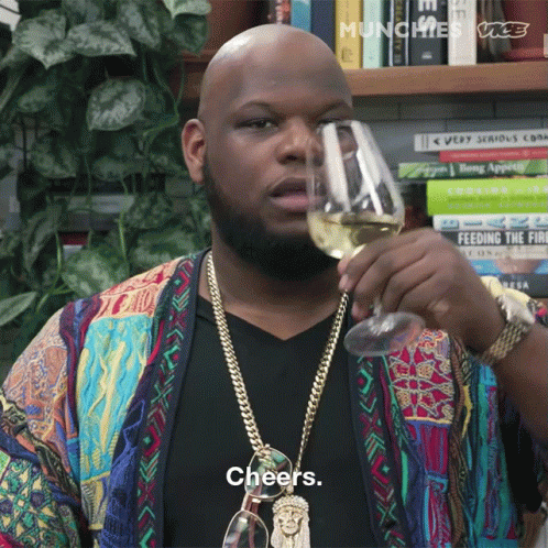Cheers To You GIF - Cheers To You Drink Up GIFs