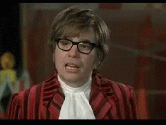 Austin Powers Not Funny GIF