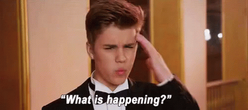 Justin Bieber GIF - Justin Bieber Wtf What Is Happening GIFs