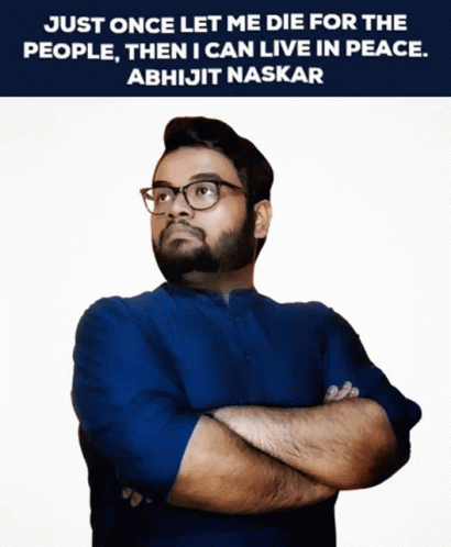 Abhijit Naskar Naskar GIF - Abhijit Naskar Naskar The Humanitarian Scientist GIFs