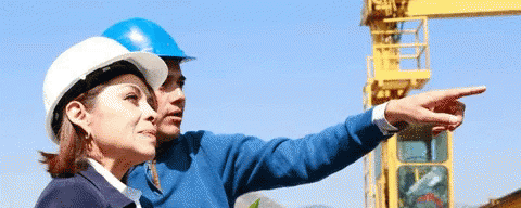 Man Pointing GIF - Man Pointing Construction GIFs