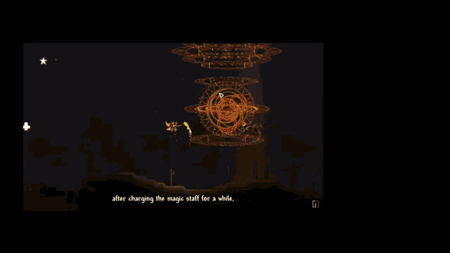 a video game screen shows a large explosion with the words " it releases a massive explosion " at the bottom