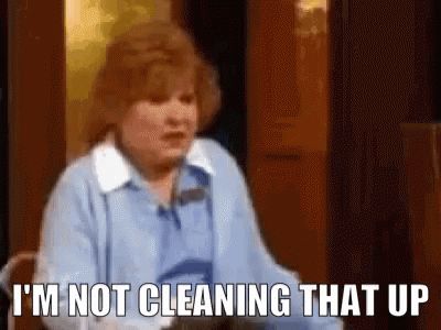 Not Cleaning Clean GIF - Not Cleaning Clean Nope GIFs