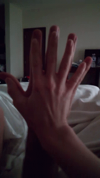Hands Couple GIF - Hands Couple Measuring Hands GIFs