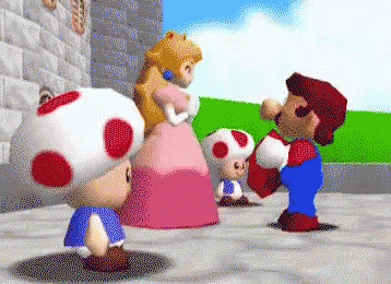 Super Mario Kiss GIF - Princess GIFs