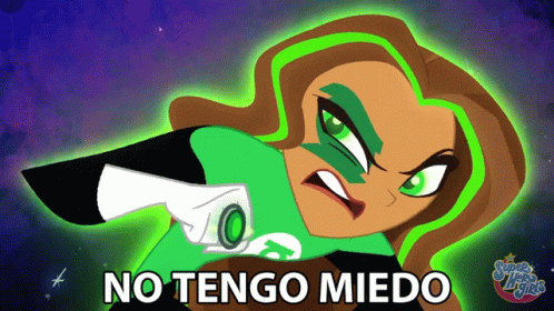 No Tengo Miedo Green Lantern GIF - No Tengo Miedo Green Lantern Jessica Cruz GIFs