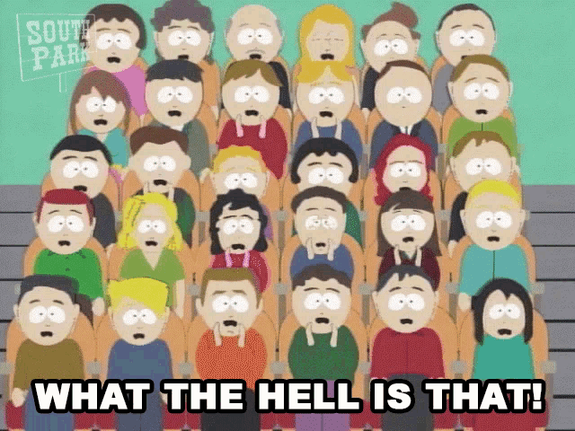 What The Hell Is That South Park GIF - What The Hell Is That South Park S2e13 GIFs