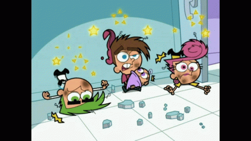 Fairy Oddparents Dizzy GIF - Fairy Oddparents Dizzy Seeing Stars GIFs