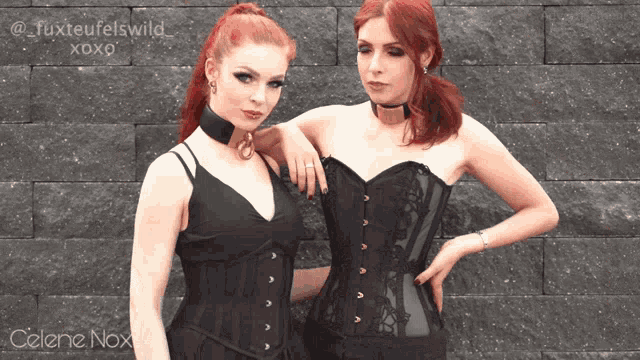 Celene Nox Gothic Models GIF - Celene Nox Gothic Models Gothic Girls GIFs