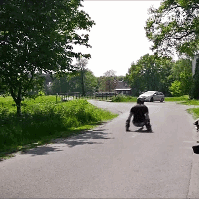 Rollerblade Using Hands People Are Awesome GIF - Rollerblade Using Hands People Are Awesome Rollerblade Tricks GIFs