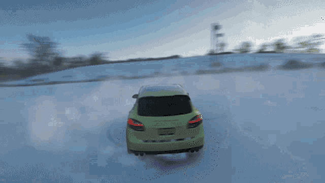 Forza Horizon4 Porsche Cayenne Turbo GIF - Forza Horizon4 Porsche Cayenne Turbo Snow GIFs