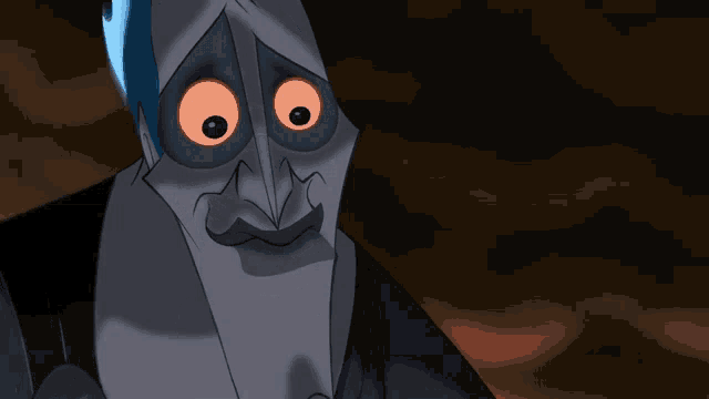 a cartoon of hades with the words good answer below him