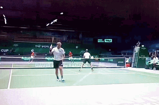 Kevin Kravietz Racquet Bounce GIF - Kevin Kravietz Racquet Bounce Tennis Racket GIFs