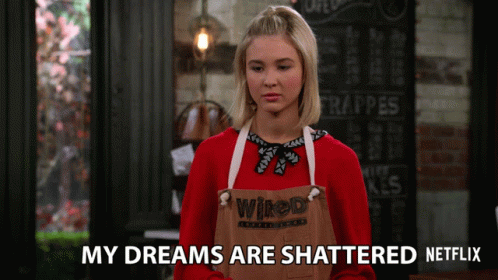 My Dreams Are Shattered Isabel May GIF - My Dreams Are Shattered Isabel May Katie Cooper GIFs