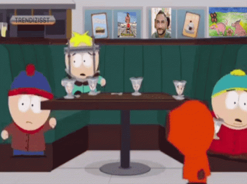 Dine And Dash South Park GIF - Dine And Dash South Park Zechpreller GIFs