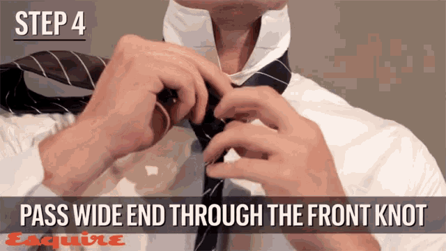 Necktie Tied Up GIF - Necktie Tied Up Front Knot GIFs
