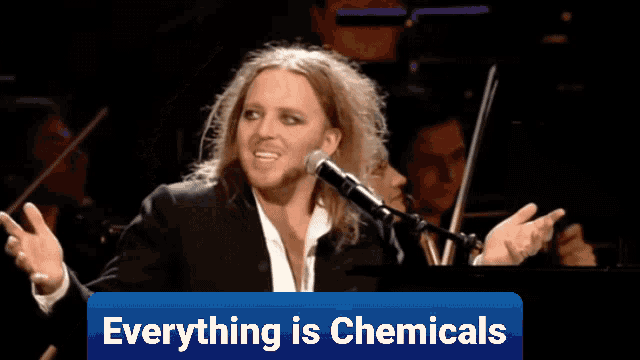 Everything Is Chemicals The Fence GIF - Everything Is Chemicals The Fence Tim Minchin GIFs