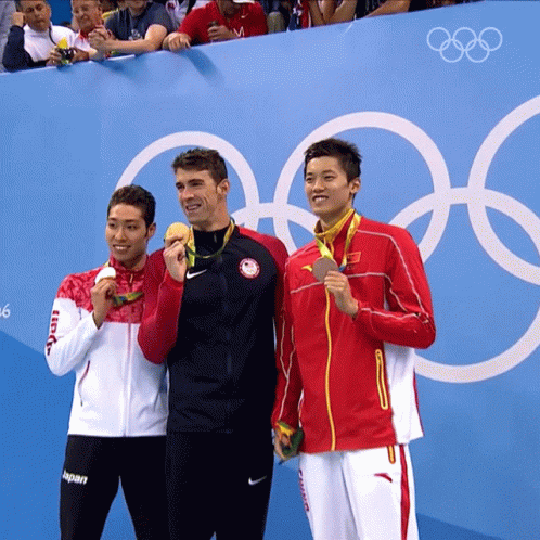 Congratulations Michael Phelps GIF - Congratulations Michael Phelps Kosuke Hagino GIFs