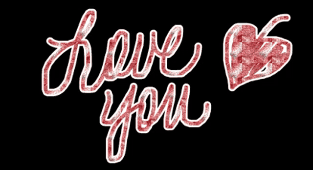 a sign that says i love you with a heart