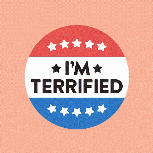 Election Day GIF - Im Terrified Election Vote GIFs