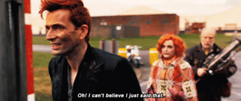 Tennant Gag Cant Believe GIF - Tennant Gag Cant Believe I Just Said That GIFs