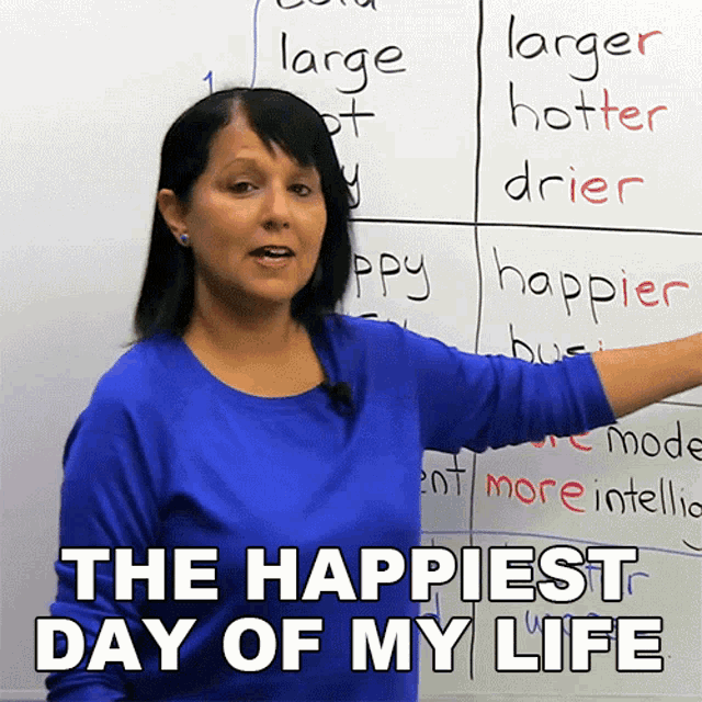The Happiest Day Of My Life Rebecca GIF - The Happiest Day Of My Life Rebecca Engvid GIFs