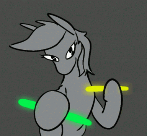 Pony Glowstick GIF - Pony Glowstick Mlp GIFs