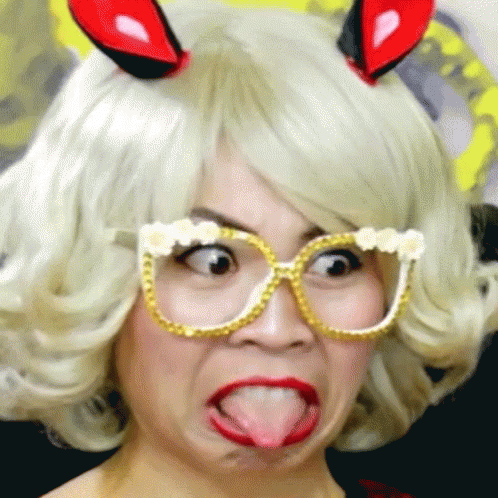 Chickypie Youtuber GIF - Chickypie Youtuber Tongue Out GIFs